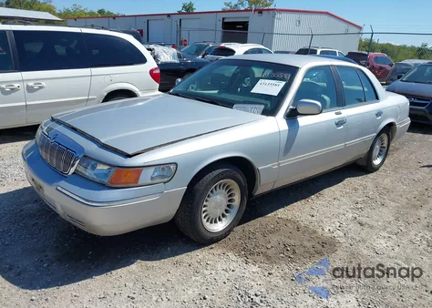 2002 Mercury Grand Marquis Ls from USA, damaged, VIN 2MEFM75W32X623295
